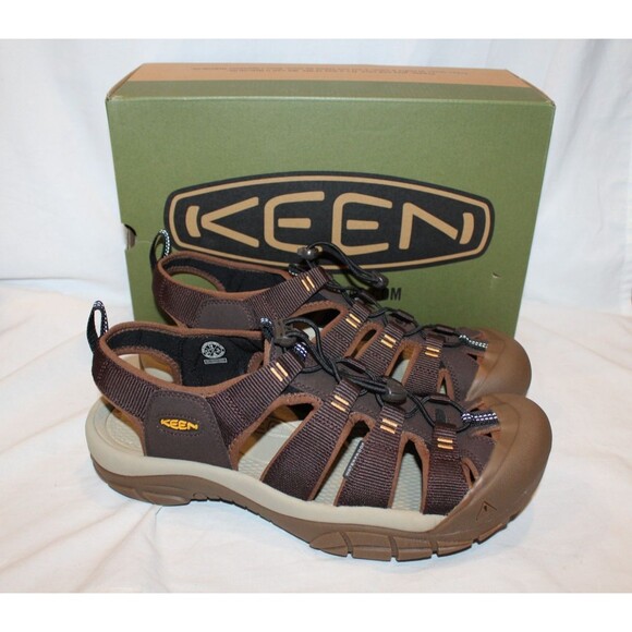 Keen Newport H2 Waterproof Indie Sport Hiking Sandals Men\'s 14 NEW JAVA YELLOW main image 2